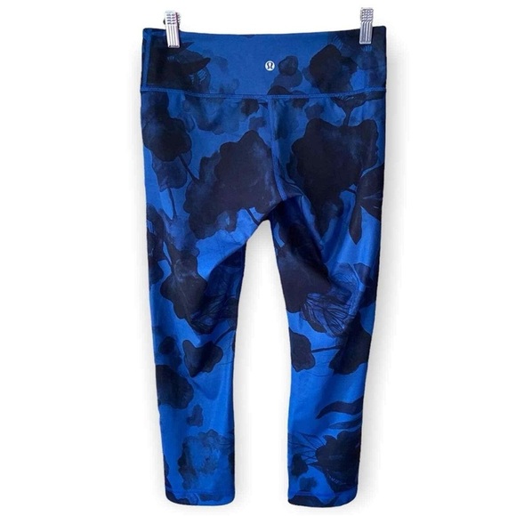 Lululemon Wunder Under Crop II *Full-On Luxtreme
Jumbo Inky Floral Black Inkwell - Picture 7 of 9